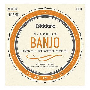 Encordoamento para Banjo D'Addario EJ61 