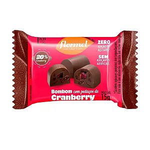 Bombom com cranberry FLORMEL 15g