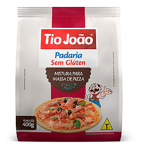 Mistura para pizza sem gluten Tio João 400g