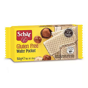 Wafer pocket gluten Schar 50g