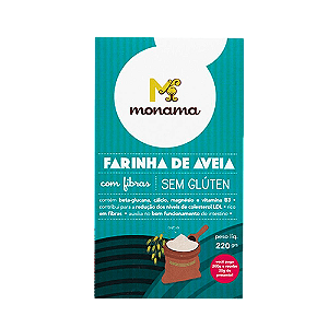 Farinha de aveia sem gluten Monama 220g