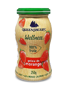 Geleia de morango 100% fruta Queensberry 250g