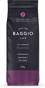 Cafe torrado e moido espresso Baggio 250g