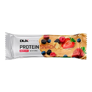 Barra protein snack chocolate branco e frutas vermelhas Dux 40g