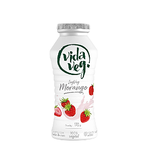 Iogurte vegano morango Vidaveg 170g