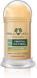 Desodorante cristal natural extrato de curcumina Perlas Prill 60g