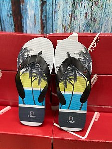 Chinelo R. Army Masculino Praia Preto