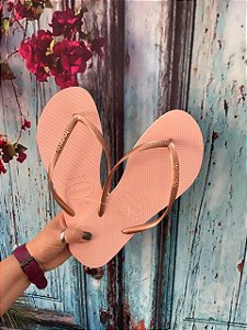 Chinelo Havaianas Slim Glitter
