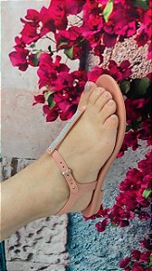Sandália Grendha Strass Rosa Claro