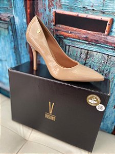 Scarpin Vizzano Verniz Nude