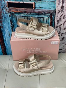 Sandália Modare Papete Dourada