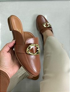 Mule Vizzano Fivela Caramelo