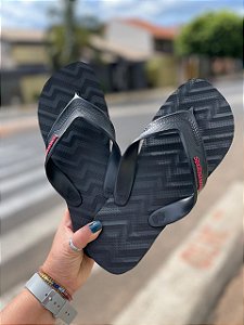 Chinelo Havaianas Confort Masculino Preto