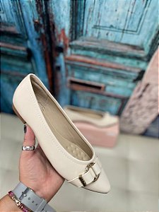 Sapatilha Modare Confort Creme