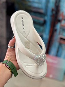 Chinelo Piccadilly Marshmallow Off White