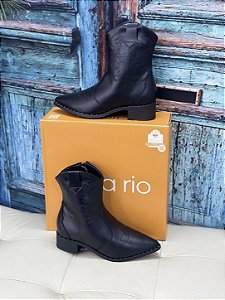 Bota Beira Rio Western Preto