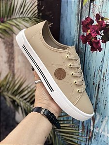 Tênis Moleca Casual Bege