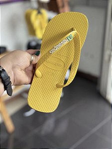 Chinelo Havaianas Feminino Amarelo