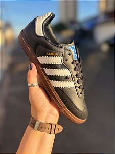 Tênis Samba Casual Preto/Branco