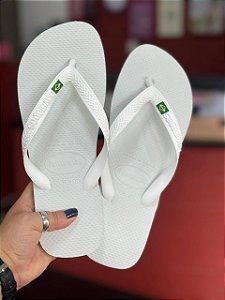 Chinelo Havaianas Masculino Branco