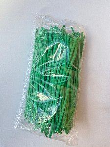 Amarrilho Verde 10cm - Pacote 100gr