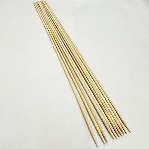 Haste De Bambu Natural 55cm - 10 unidades