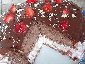 BOLO TENTAÇÃO CHOCOLATE  - ZERO AÇÚCAR