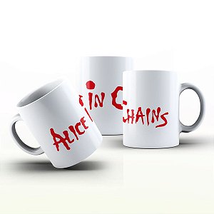 Caneca Personalizada Bandas  - Alice In Chains