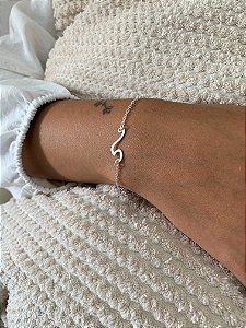 Pulseira Onda Em Prata 925