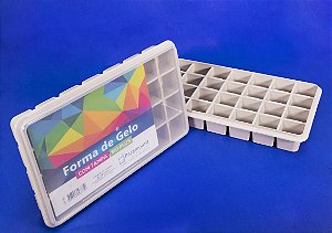 Forma De Gelo C/ Tampa Big Plus - Cod:846Cinza