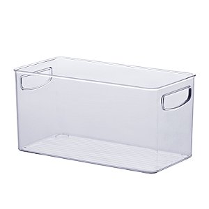Organizador Diamond  30 X 15 X 15 Cm - Cristal - Cod:1072