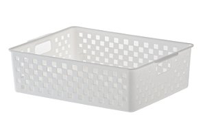 Cesto Organizador Quadratta 27X21X8  - Cod:891Branco