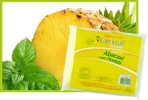 Polpa de Abacaxi com Hortelã - 5 unidades de 100 g.