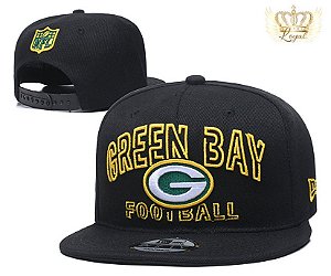 Boné  Green Bay Packers - Black Green Bay Football Edition