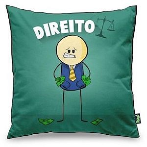 Almofada DrPepper Profissoes - Direito