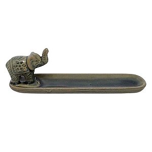 Porta Incenso de Cerâmica - Elefante