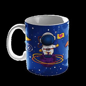 Caneca de Cerâmica 300ml - Astronauta