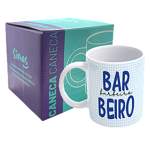 CANECA 300ML - FLORK PROFISSIONAIS - BARBEIRO