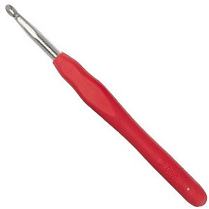 Agulha de Crochê Soft Cabo Emborrachado Circulo - 6,0mm