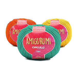 Fio de Algodão para Amigurumi 125g 254m - Círculo