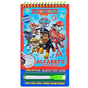 Livro Riscabook - Patrulha Canina