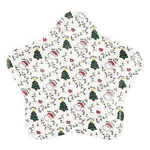 Bandeja Estrela 27cm x 24cm de Melamina - Natal