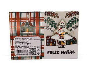 Cartão de Natal com Imã