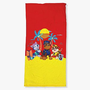 Toalha de Praia 70x140cm 2 em 1 Mochila - PATRULHA CANINA