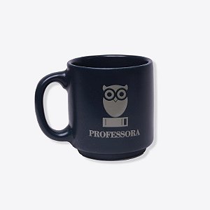 Mini Caneca de Cerâmica 100ML - PROFESSORA