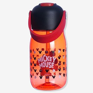 Garrafa Flip de Plástico Infantil 400ml - MICKEY