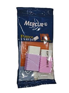 Borracha de Apagar Termoplástica 2 unidades Cores Sortidas - Mercur