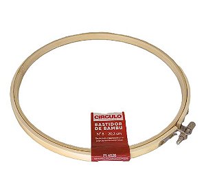 Bastidor de Bambu 8 - 20,3cm - Círculo