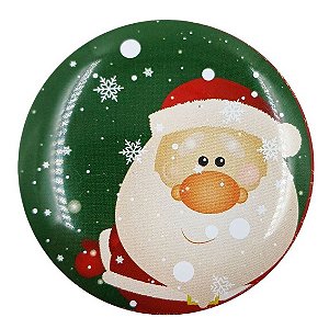 Vela Aromática Lata Decorativa 6cm x 4cm - Natal