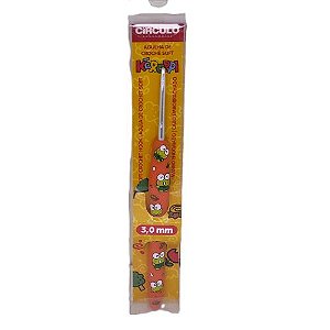 Agulha de Crochê Soft Emborrachada Estampa Hello Kitty e Amigos - Keroppi - 3,0mm